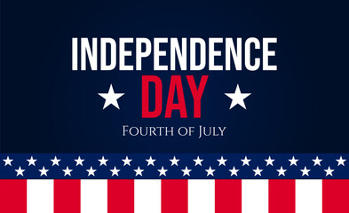USA Independence Day banner background