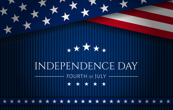 USA Independence Day banner background