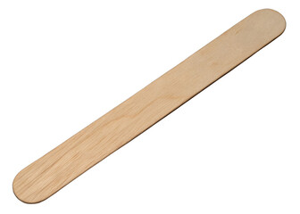  Popsicle stick Isolated on a transparent background.
