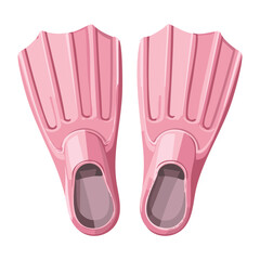 Pretty Pink Snorkeling Fins for Leisurely Swims