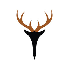 antler pick vector art on white background