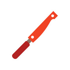 hand chopper vector art on white background