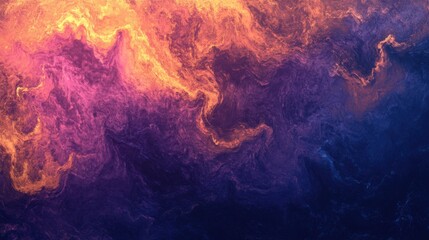 Fototapeta premium Abstract Gradient of Orange, Pink, Purple, and Blue Swirls