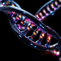 Glowing Enzymatic Proteins Assisting in DNA Replication