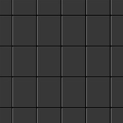 Seamless mosaic texture consisting of gray volumetric rectangular tiles. Vector background. Eps 10. for the design of your backgrounds and scenes