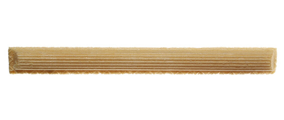 Round wafers sticks with coconut stuffing isolated on white
