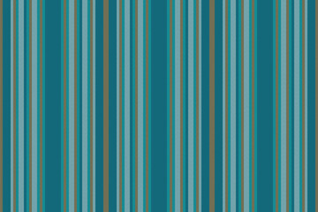 Obraz premium Tath texture pattern fabric, living room vector background lines. Rffect stripe vertical seamless textile in cyan and sterling silver colors.