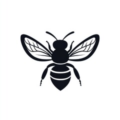 Obraz premium Silhouette of a bee (19)