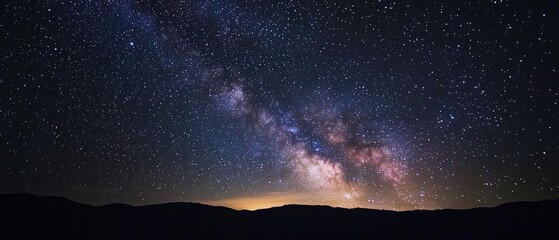 Zenith apex sky starry night sky above summit glowing milky way inspiring wonder mystery infinity elevated spirit cosmic connection breathtaking celestial view