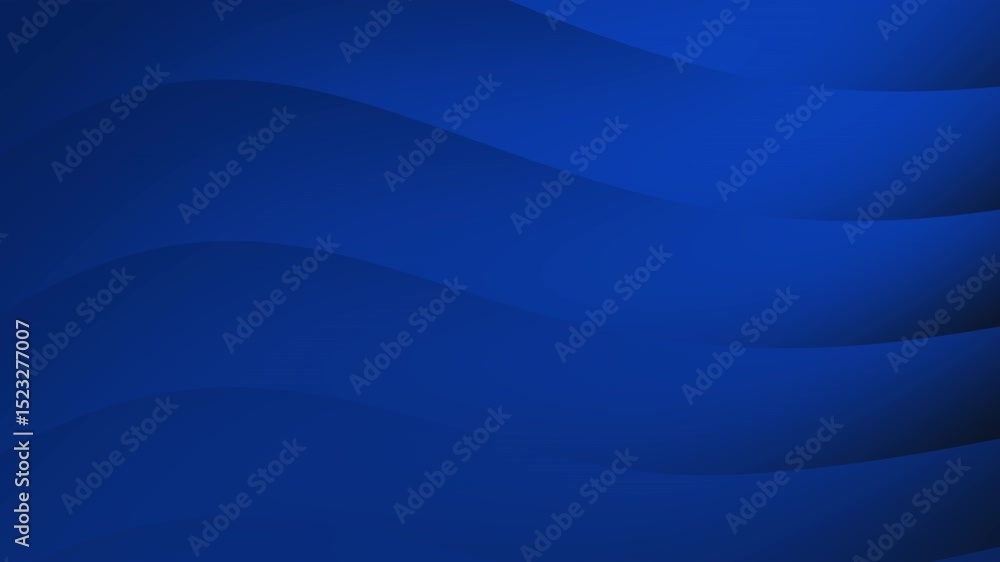 Aufkleber blue abstract background with wavy lines suitable for designs, presentations, banners, and website b