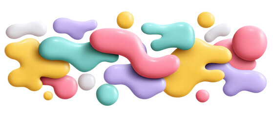 colorful puzzle pieces on white