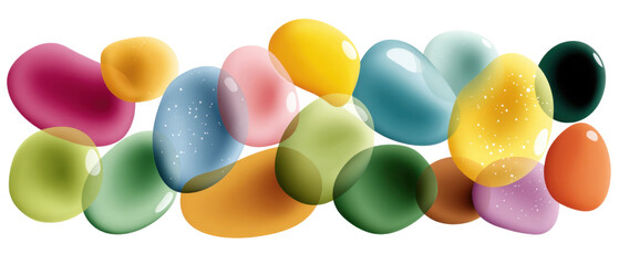 colorful jelly candies