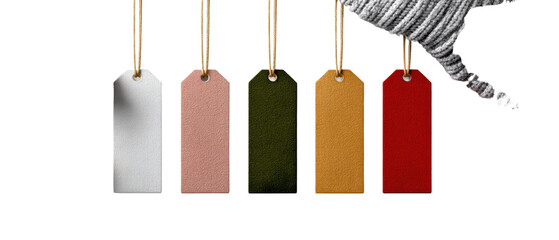 blank price tags
