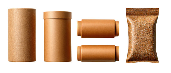 set of wooden hair rollers