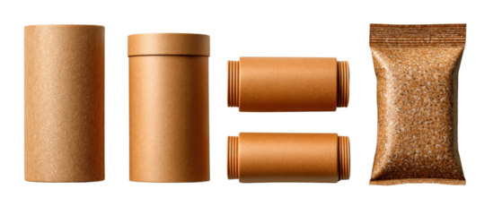 set of wooden hair rollers