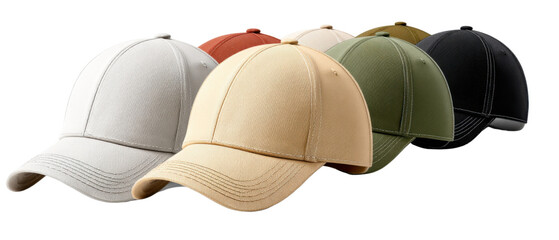 military cap isolated on white