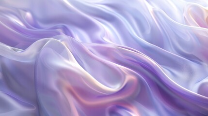 Fototapeta premium Soft, flowing, iridescent fabric