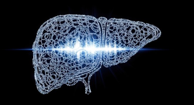 Digital representation of liver health on world hepatitis day