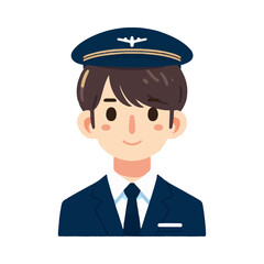 
illustration design of a flight attendant