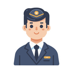 
illustration design of a flight attendant