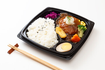 ハンバーグ弁当