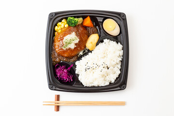ハンバーグ弁当