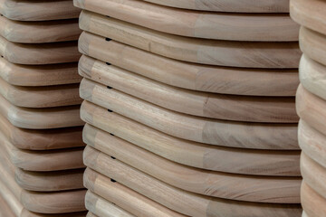 stack of wooden logs