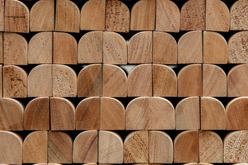 Beautifully worked wood seamless geometric pattern