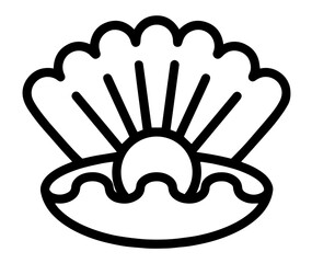 Open Seashell with Pearl Inside – Ocean Treasure