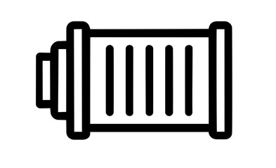Exhaust or Air Filter Element with Emission Flow — Mechanical Part for Engine Systems, Ventilation or Industrial Equipment, Smoke or Vapor Release, Automotive Maintenance Component