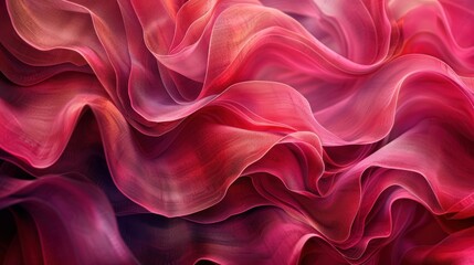 Vibrant flowing fabric (1)