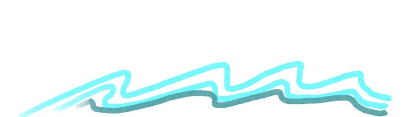 blue wave background