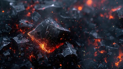 Volcanic rock destruction
