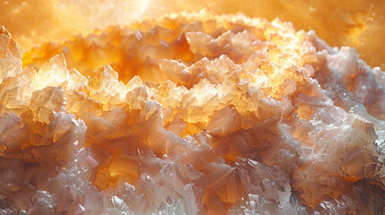 Celestial Glow: Macro Moonstone Magic