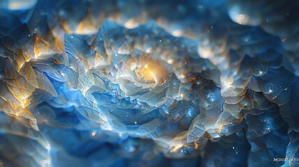 Celestial Glow: Macro Moonstone Magic