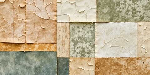 Fototapeta premium Organic Textured Wrapping Paper Pattern