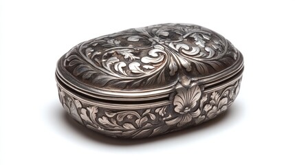 Ornate Silver Box (3)