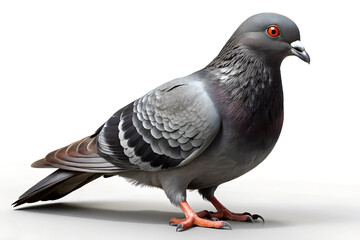 Obraz premium Rock Pigeon A Detailed 3D Render of a Common Bird