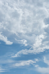 blue sky with clouds