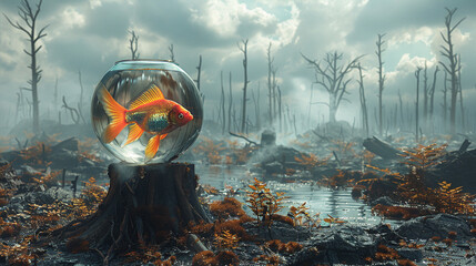 Elevated Conservation: Fishbowl Amidst Deforestation