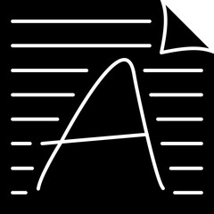 Watermark Vector Icon