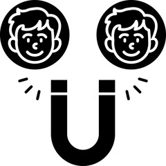 Attraction Vector Icon