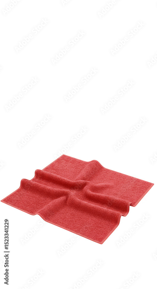 Poster abstract illustration of red textured background surface art tile block