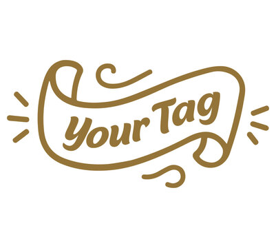 customizable banner for vectorized message title
