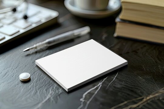 High Definition Picture of Business Card Doctor Mockup Design