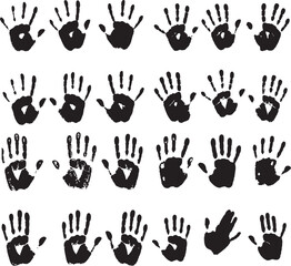 Handprint Vector Set