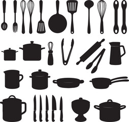 Mary Poppins & Friends – Silhouette Vector Set