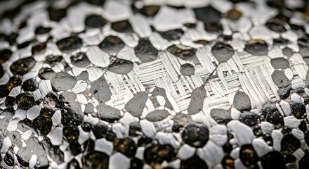 A detailed close-up revealing the intricate iron texture of the Cape York Meteorite surface, a genuine piece of space history.