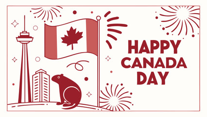 Naklejka premium happy-canada-day-poster (75)