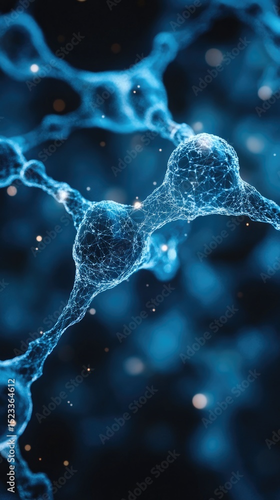 Poster abstract representation of neural network structures